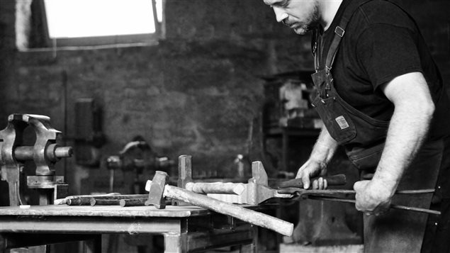 Mathieu Collette, maître forgeron aux Forges de Montréal Mathieu Collette, maître forgeron aux Forges de Montréal