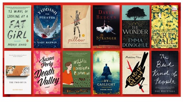 The 12 books nominated for the Scotiabank Giller Prize were chosen from a field of 161 submitted by publishers from every part of Canada.