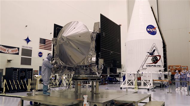 Des chercheurs canadiens ont contribué à la construction du vaisseau Osiris-Rex.