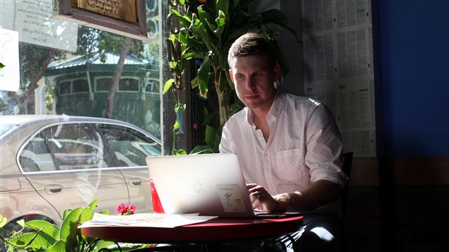 El reportero de Reuters Nick Brown