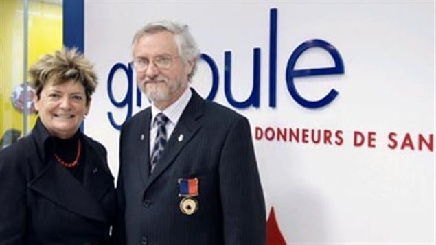 Michel Thérien, le plus grand donneur de sang d’Héma-Québec