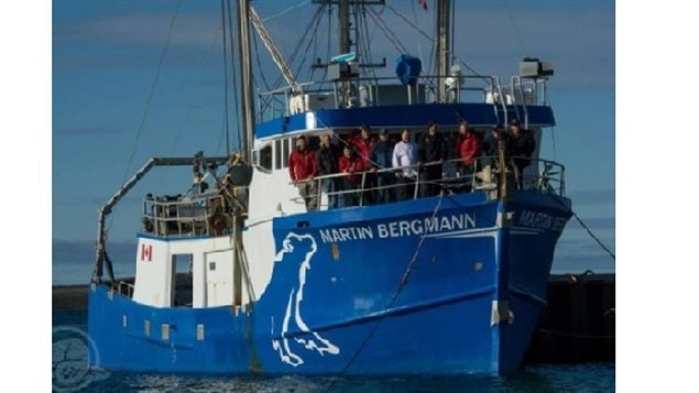 The Arctic Research Foundation equipped a former fishing trawler and transformed it into the Martin Bergmann scientific research vessel