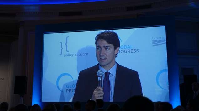Conférence Global Progress Montreal Ritz Carlton Trudeau Couillard Mayor of London