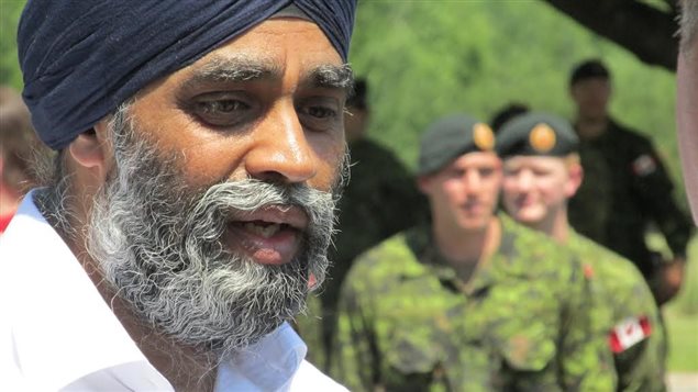 Harjit Sajjan, ministro de Defensa de Canadá.