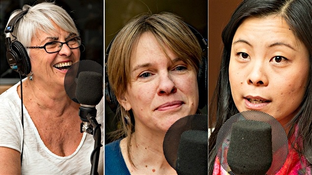 Brigitte Haentjens, Josée Blanchette et Cathy Wong Brigitte Haentjens, Josée Blanchette et Cathy Wong