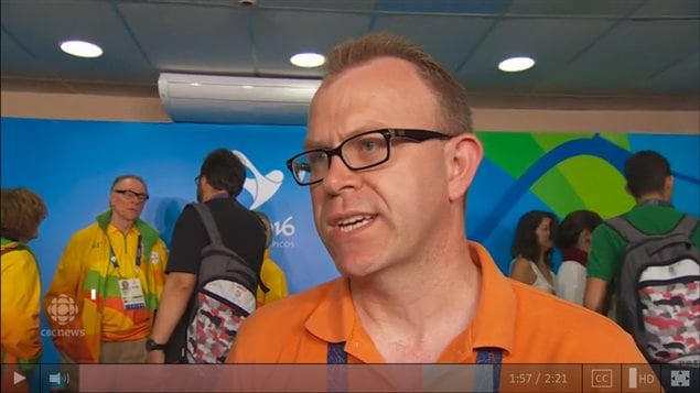 Craig Spence, miembro del Comité Paralímpico Internacional.