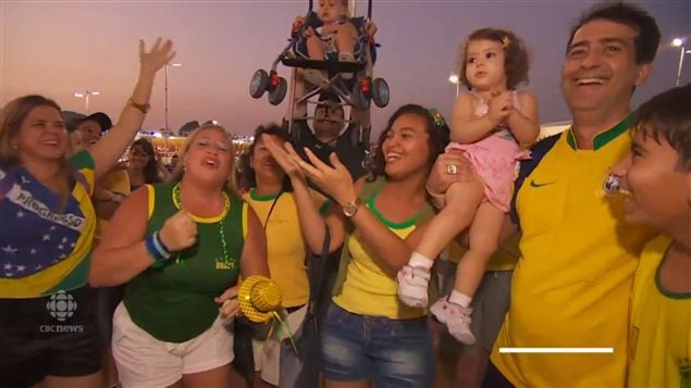 Público brasileño en los Juegos Paralímpicos en Rio de Janeiro