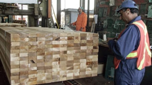 Canadian softwood lumber is used mostly in home construction. The report says the previous deal benefitted US wood producers while harming Canadian producers and American consumers