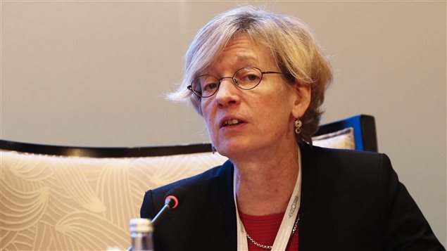 Catherine Mann, economista jefe de la OCDE.