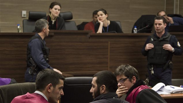 Imagen de archivo de un tribunal kosovar en la capital de ese país Pristina