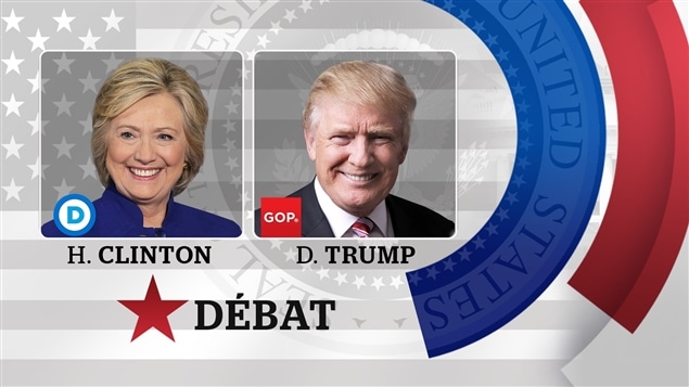 Primer debate televisado de Hillary Clinton y Donald Trump   