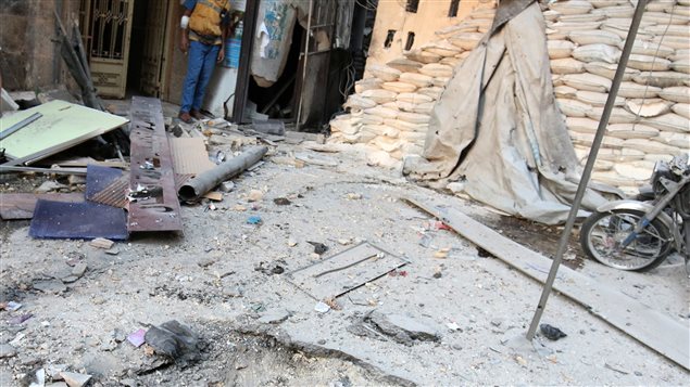 Hospital destruido este miércoles en Alepo