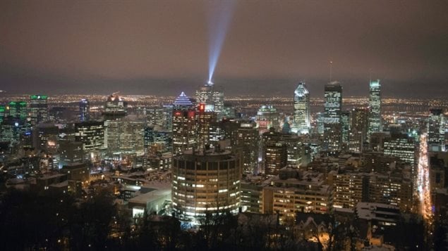 Montreal Feb 2015: It’s very hard to see the stars in an urban environment at any time due the vast amount of ambient light, or light pollution