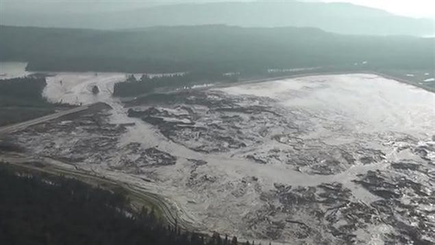  After years of warning about high levels in its tailing ponds, Imperial Metals the Mount Polley mine pind breached on Aug 4 2014, releasing about 14 million cubic metres of water and toxic slurry into Hazeltine Creek Polley Lake , Cariboo Creek and Quesnel Lake