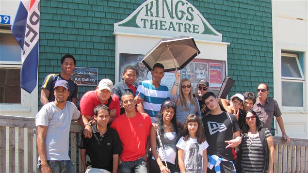 Jóvenes musicos cubanos de visita en Nueva Escocia invitados por el Proyecto Los Primos.