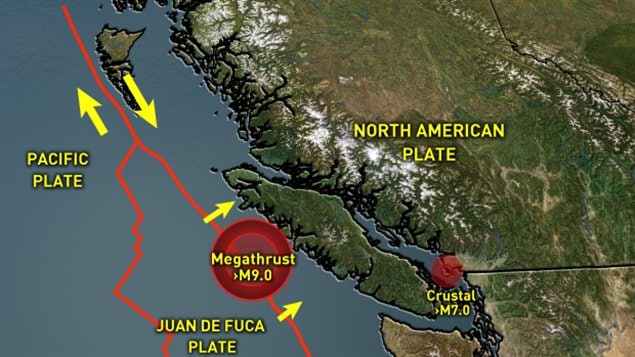 近处的浅源地震比离温哥华远的超级大地震更可怕