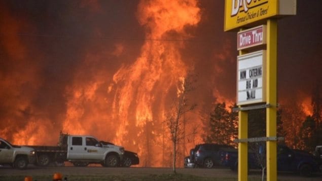 A massive wildfire in Fort McMurray in May 2016 prompted many evacuees to search the internet for information they needed.