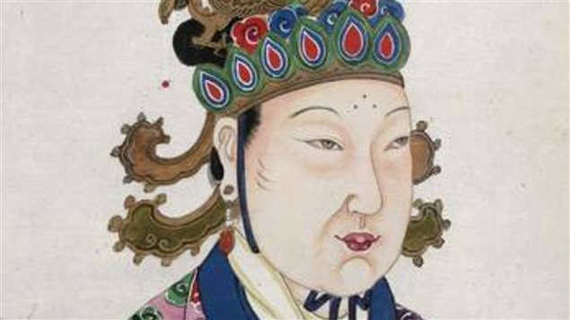 L'imp�ratrice Wu Zetian (624-705)