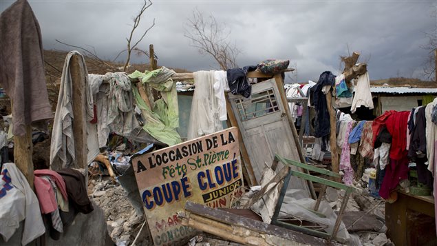 El huracán Matthew sembró la desolación en Haití.