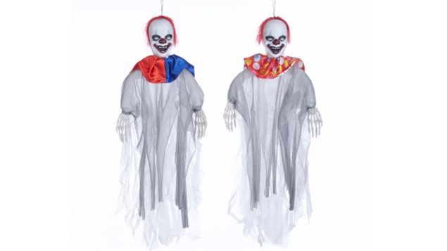A major retail chain, Canadian Tire, has pulled one of its Halloween decorations from the shelves. Although it hadn’t recieved any complaints, it said the decorations were pulled out of *sensitivity to recent pranks*.