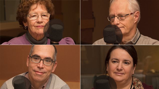 Andrea Richard, Daniel Baril, Jocelyn Maclure et Mireille Estivalèzes Andrea Richard, Daniel Baril, Jocelyn Maclure et Mireille Estivalèzes