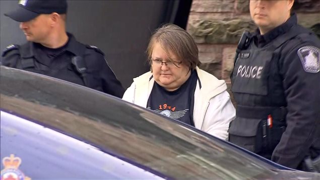 L’accusée Elizabeth Wettlaufer