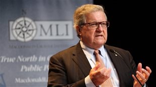 Lloyd Axworthy this spring: his drive for social justice remains undiminished.