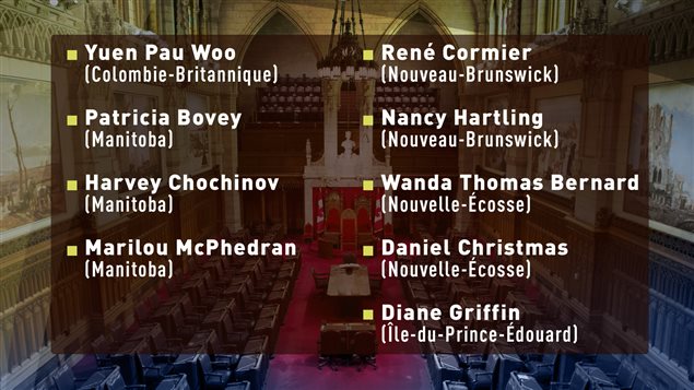 Justin Trudeau va procéder à la nomination de neuf sénateurs