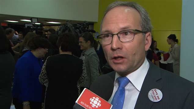 Martin Coiteux, ministro de la Seguridad Pública de Quebec.