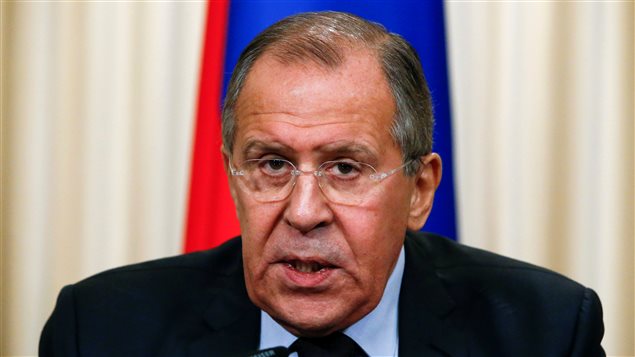 Le ministre russe des Affaires étrangères, Sergueï Lavrov.