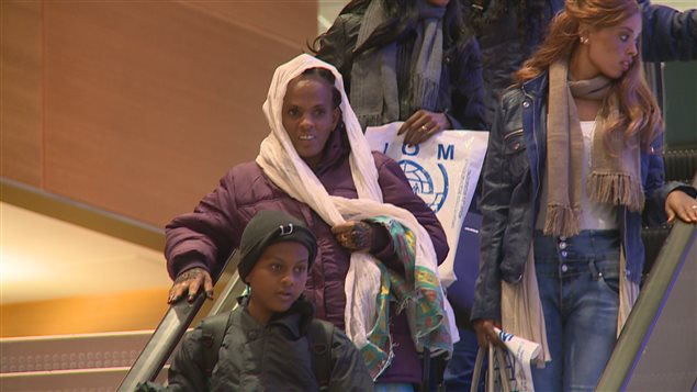 La famille Gebremarium de l’Érythrée a la distinction d’être les millièmes réfugiés parrainés par Hospitality House Refugee Ministry cette année.