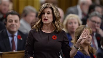La chef intérimaire du Parti conservateur du Canada, Rona Ambrose