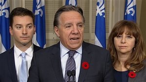 François Legault, chef de la Coalition avenir Québec