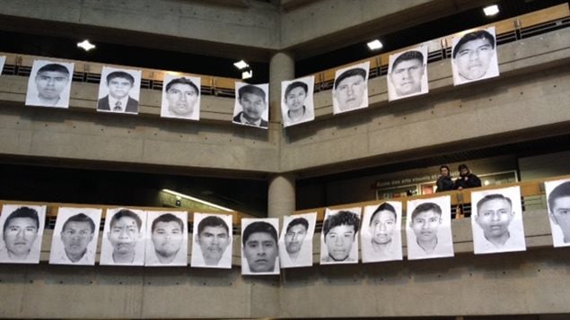 Entre otros hechos, Salgado ha denunciado la desaparición de los estudiantes en Ayotzinapa.