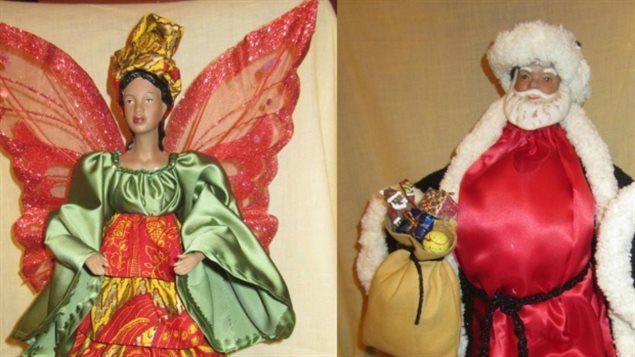 Chaque figurine confectionnée par Tracey Jones-Grant et Joan Jones est unique.