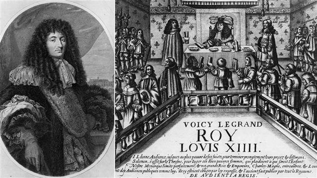 Portraits de Louis XIV (à g. circa 1668, à dr. circa 1680) Portraits de Louis XIV (à g. circa 1668, à dr. circa 1680)