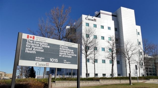 The Canadian Science Centre for Human and Animal Health in Winnipeg is the first facility in the world to have high containment laboratories for human and animal health in one building. (Trevor Brine/CBC)