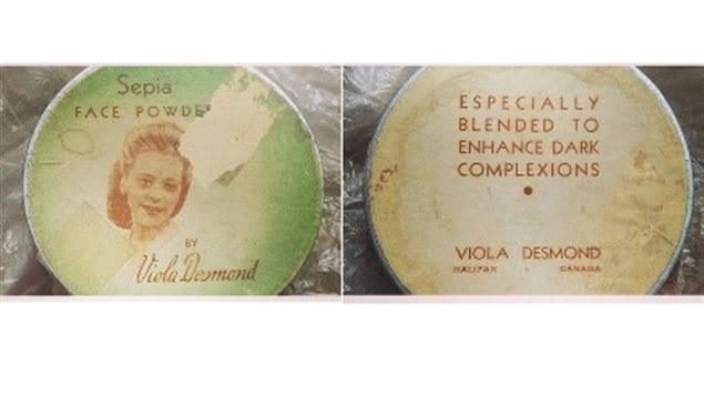 Desmond was a successful businesswoman who ran her own beauty school and created a line of beauty products especially for black women such as this face powder