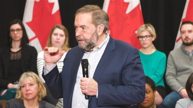 In March 2016, NDP Leader Tom Mulcair called Donald Trump a fascist and today he refused to take it back.