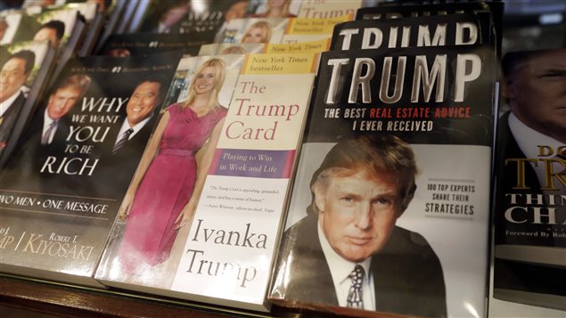 Libros de Donald Trump en la tienda de la Trump Tower en Nueva York