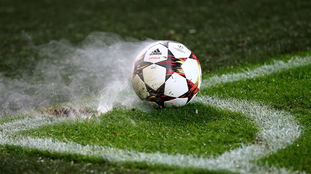 Un ballon de soccer 