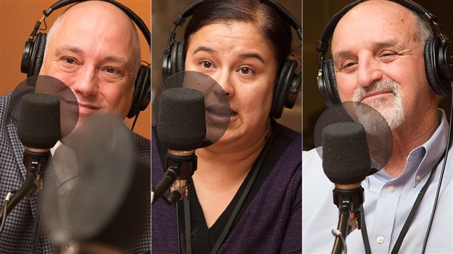 Michel Vallée, Jasmine Sharma et Guy Pilon Michel Vallée, Jasmine Sharma et Guy Pilon
