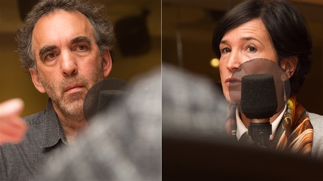 Sylvain L'Espérance et Valérie Amiraux Sylvain L'Espérance et Valérie Amiraux
