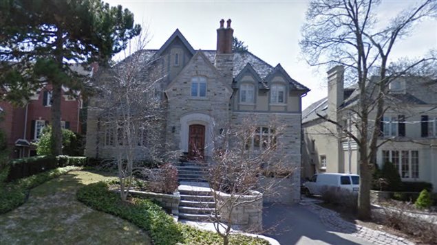 This house in Toronto is currently listed at just over$7 million.