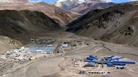La mine d’or de la canadienne Barrick Gold à  Veladero en Argentine