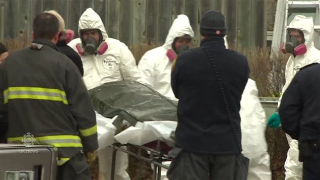 Some of the opioids are so toxic that, in some cases, emergency responders wear hazmat suits when removing bodies in suspected overdose cases.