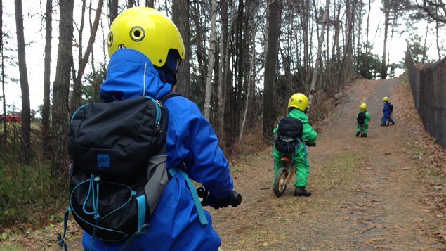 Projet d'école en nature à Shawinigan Projet d'école en nature à Shawinigan