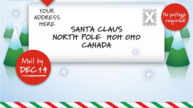 Canada Post Santa Claus Awaits Christmas Letters RCI English