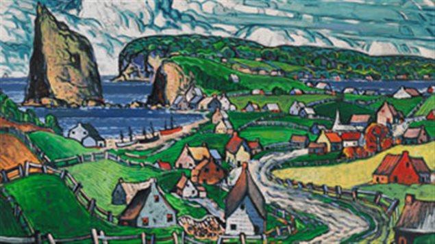 Marc Aurele Fortin’s *Gaspesie* to be auctioned tonight as part of a major online auction: estimated C$700,000-$900,000