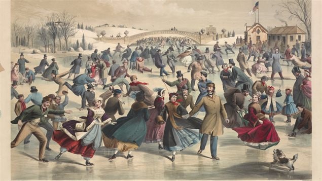 A new book traces how skating rinks moved from frozen ponds to artificial surfaces in large arenas.